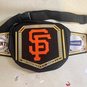 San Francisco Giants Black and Orange Belt Bag